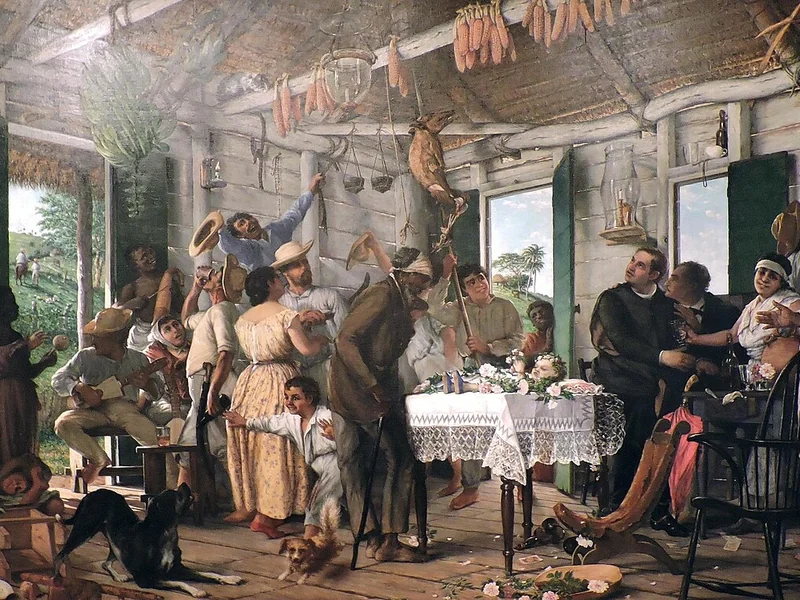 1833-Francisco Oller - La veglia